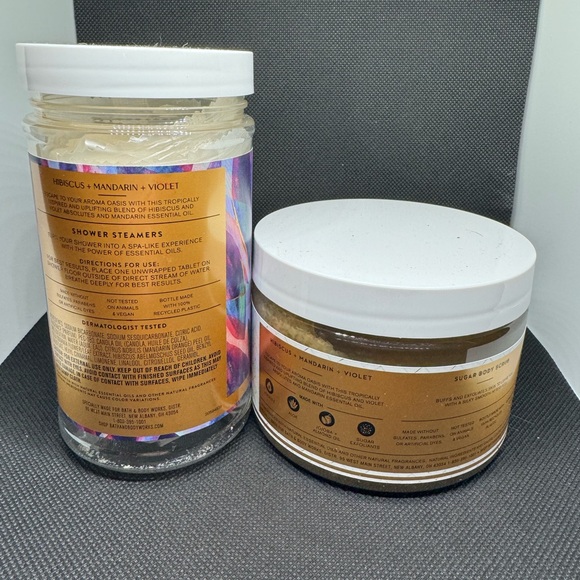 Aromatherapy Aroma Oasis Hibiscus + Mandarin + Violet Bundle of 2 NWT BBW 🌺🍊💜 - Picture 3 of 4